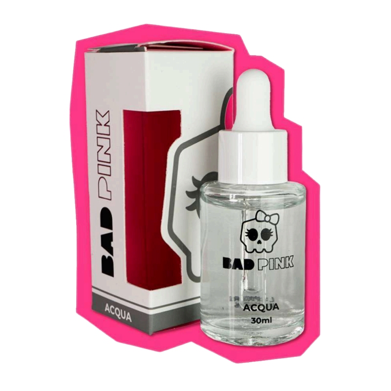 Acqua Primer Bad Pink 30ml Para Retenção Em Extensão E Alongamento de Cílios