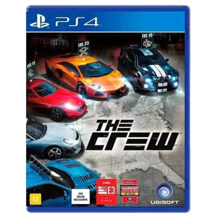 The Crew Midia Fisica Ps4 Midia Fisica Envio Imediato Nf (Recondicionado)