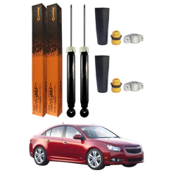 PAR AMORTECEDOR TRASEIRO CRUZE 2012 A 2016 COFAP + KIT