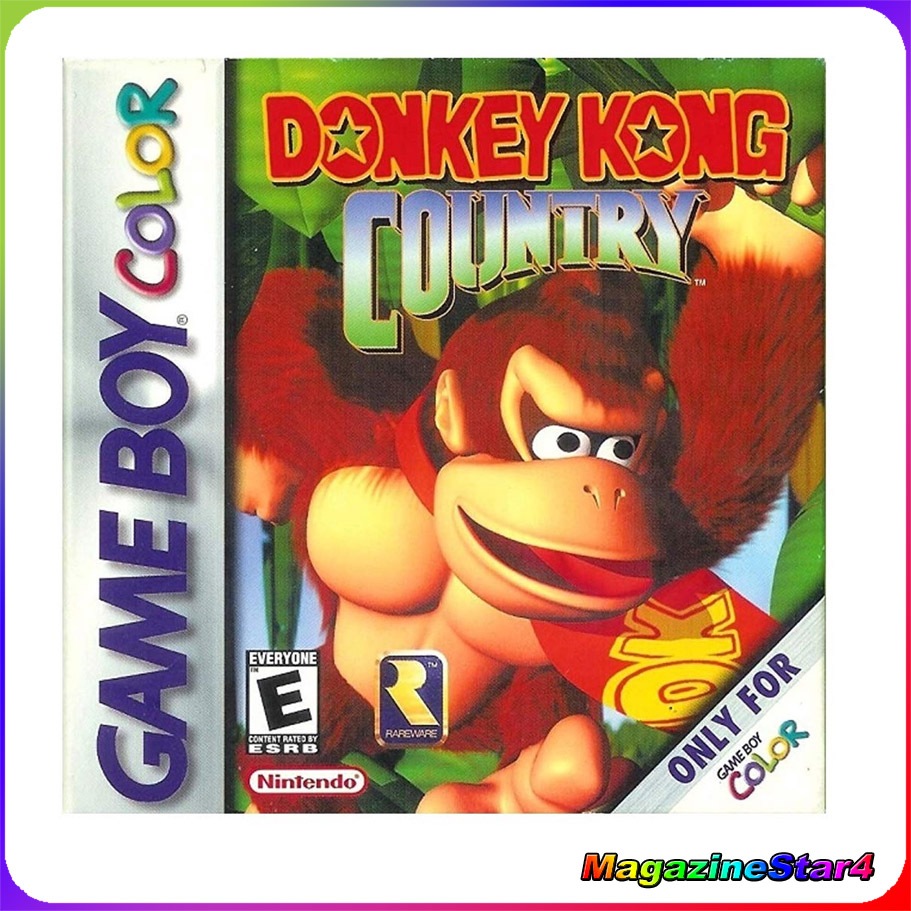 Cartucho Donkey Kong Country 1 Para Game boy Color (GBC)
