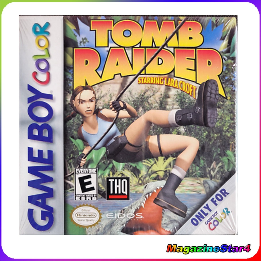 Cartucho Tomb Raider Starring Lara Croft Para Game boy Color (GBC)
