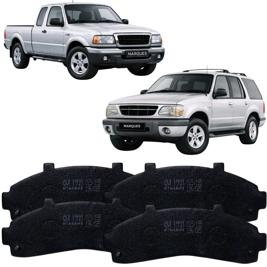 Pastilha De Freio Dianteiro Syl Ford Explorer E Ford Ranger