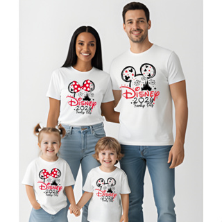 Camiseta Mickey Mouse Disney 2026 Family Trip 100% Algodão envio rapido em Oferta na Shopee