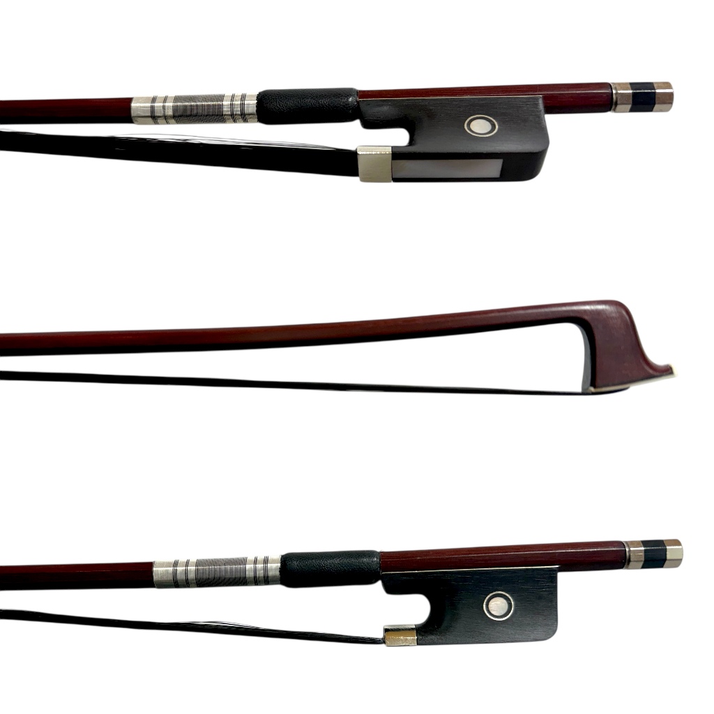 Arco Viola 4/4 Madeira Artesanal Premium Crina Negra Animal Mongolia