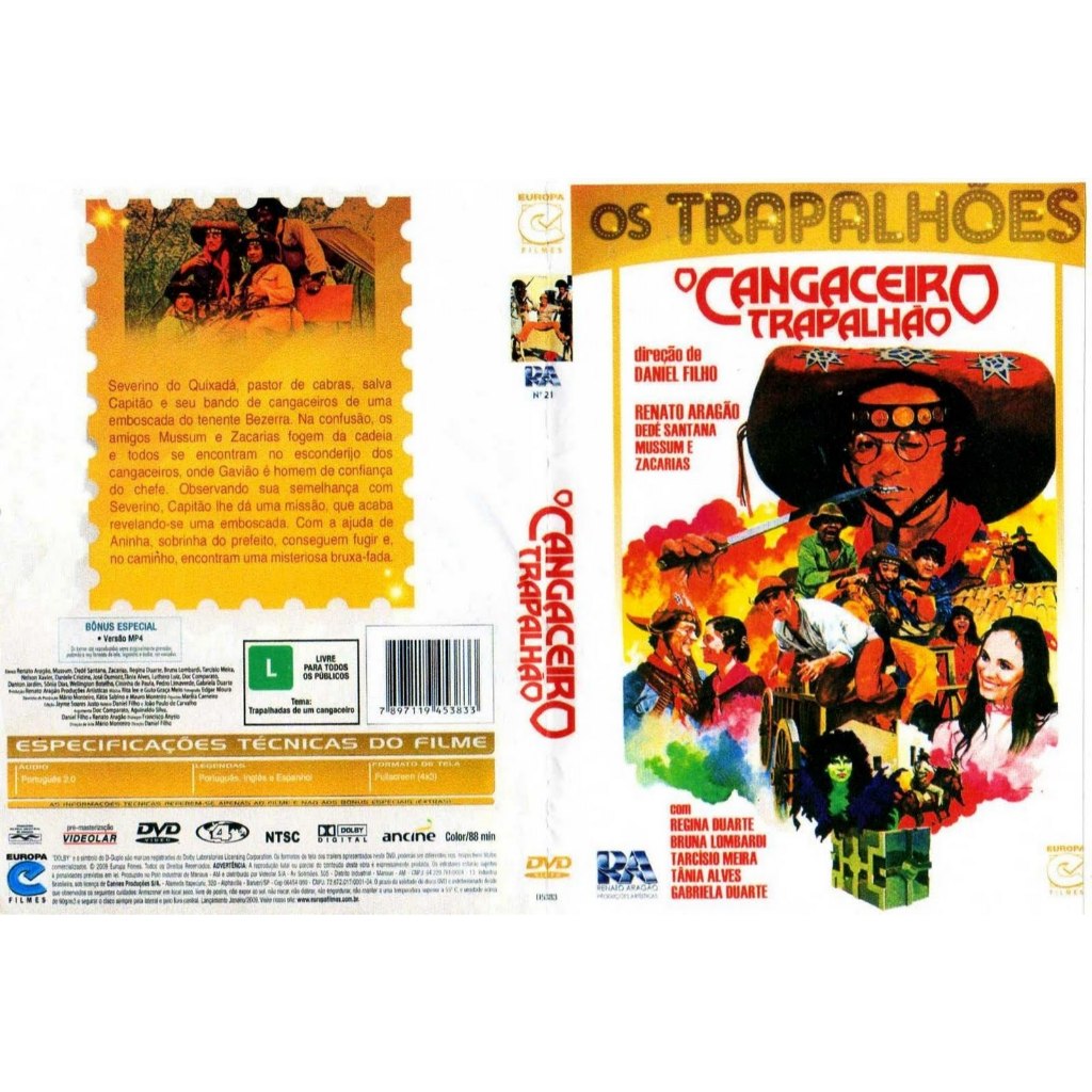 DVD Os Trapalhões "O Cangaceiro Trapalhão"