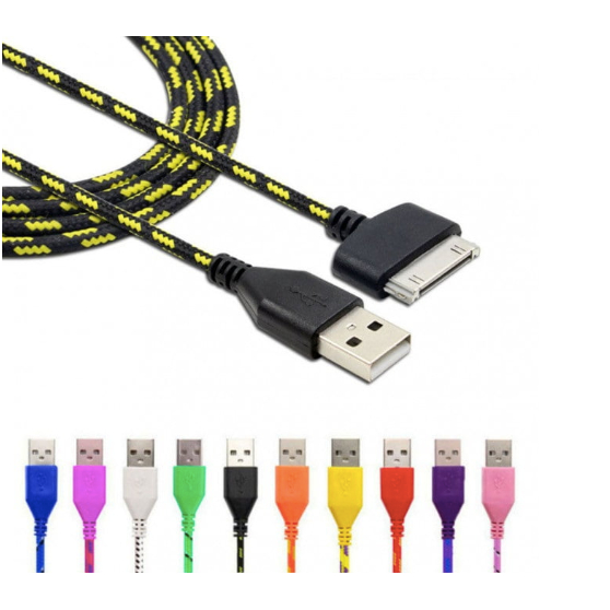 Cabo 2m  Usb 30 Pinos compatível com  iPhone 4 4s iPad 1 2 3 ipod - lacrado na caixa original
