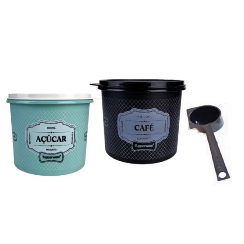 Kit Tupperware Café e Açúcar Essence