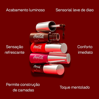 Óleo Labial Oil Tint BT Coca Cola Bruna Tavares Refrescante em Oferta na Shopee