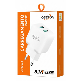CARREGADOR PARA IPHONE 2 SAIDAS USB - COM CABO LIGHTNING IOS em Oferta na Shopee