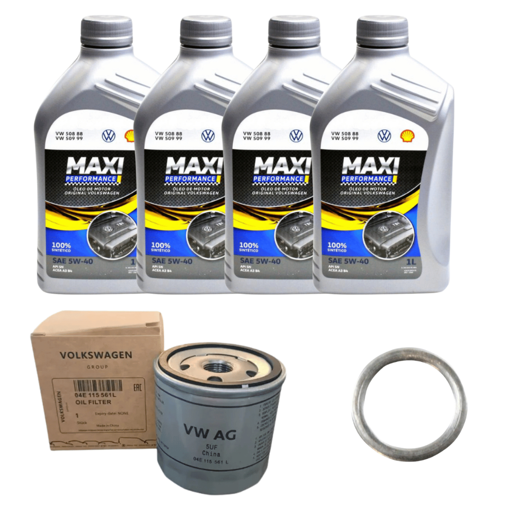 Kit Revisão Troca de Óleo T-Cross Polo Virtus Tera 1.0 Original Volkswagen em Oferta na Shopee