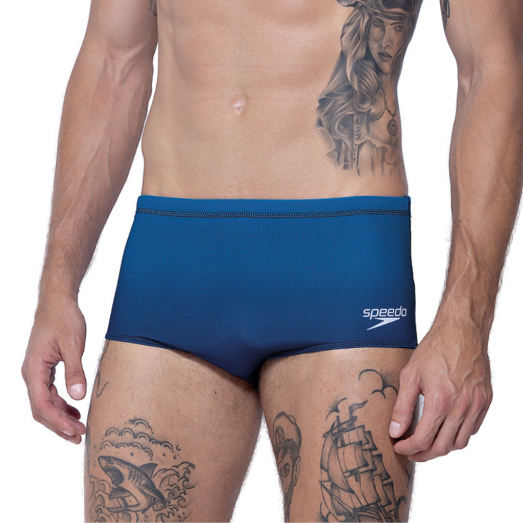Sunga Masculina Tradicional Degradê Adulto Speedo Com Lycra Xtra Life Proteção UV e Dryfast-  AZUL em Oferta na Shopee