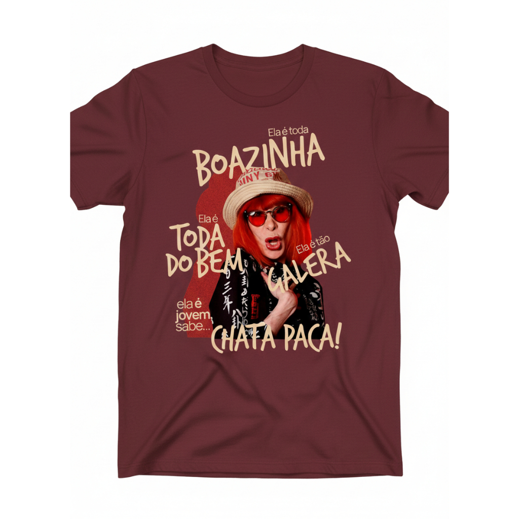 Camiseta Personalizada Modelo Unissex Rita Lee e Fases 100% Algodão Fio 30.1 Lançamento 2026 Carnaval em Oferta na Shopee