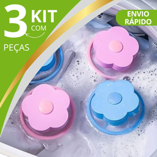 1/3/5/10 Tira Pelos Fiapos Coletor Filtro Máquina de Lavar Roupas Flutuante Reutilizável Kit em Oferta na Shopee