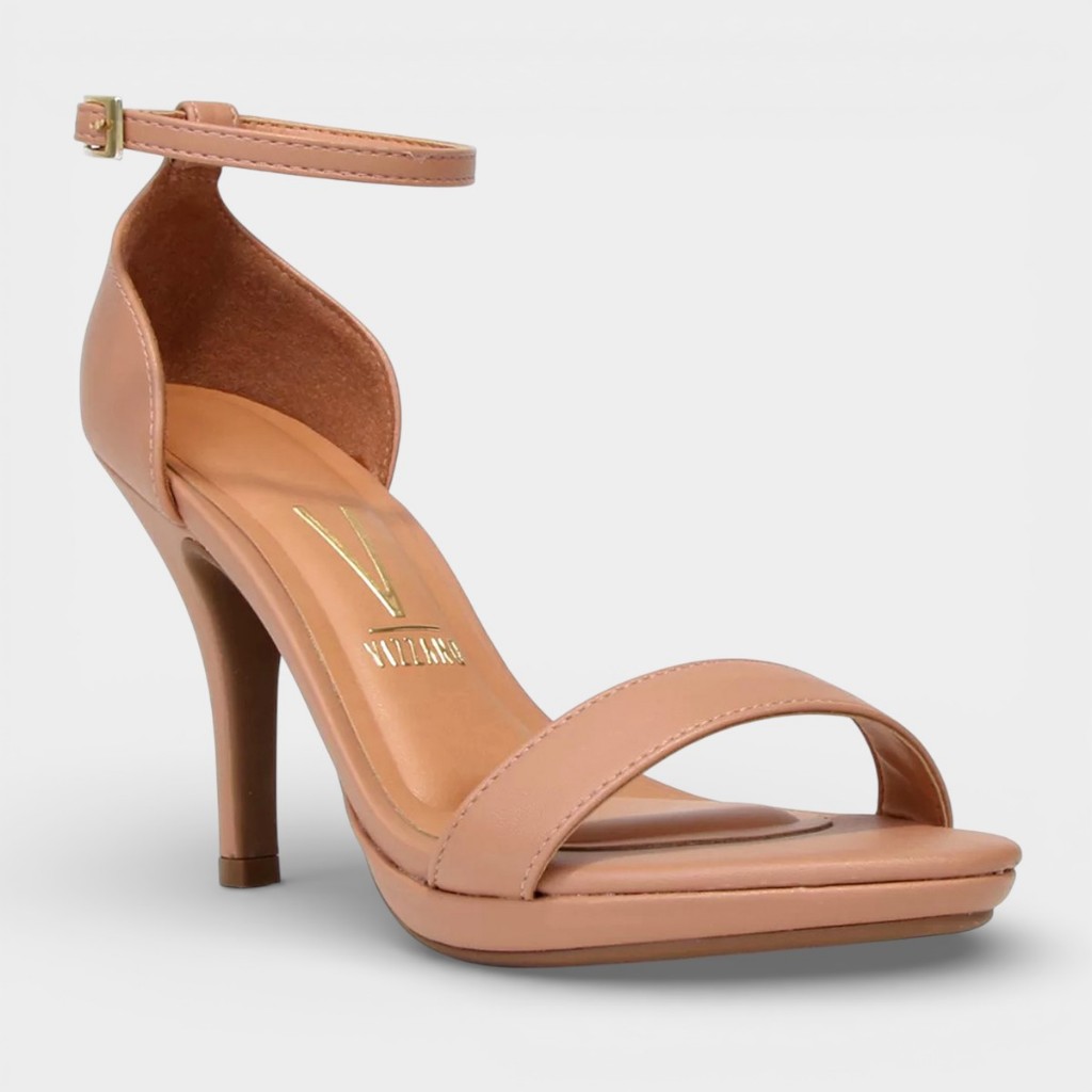 Sandália Vizzano Meia Pata Salto Alto Feminina Original em Oferta na Shopee