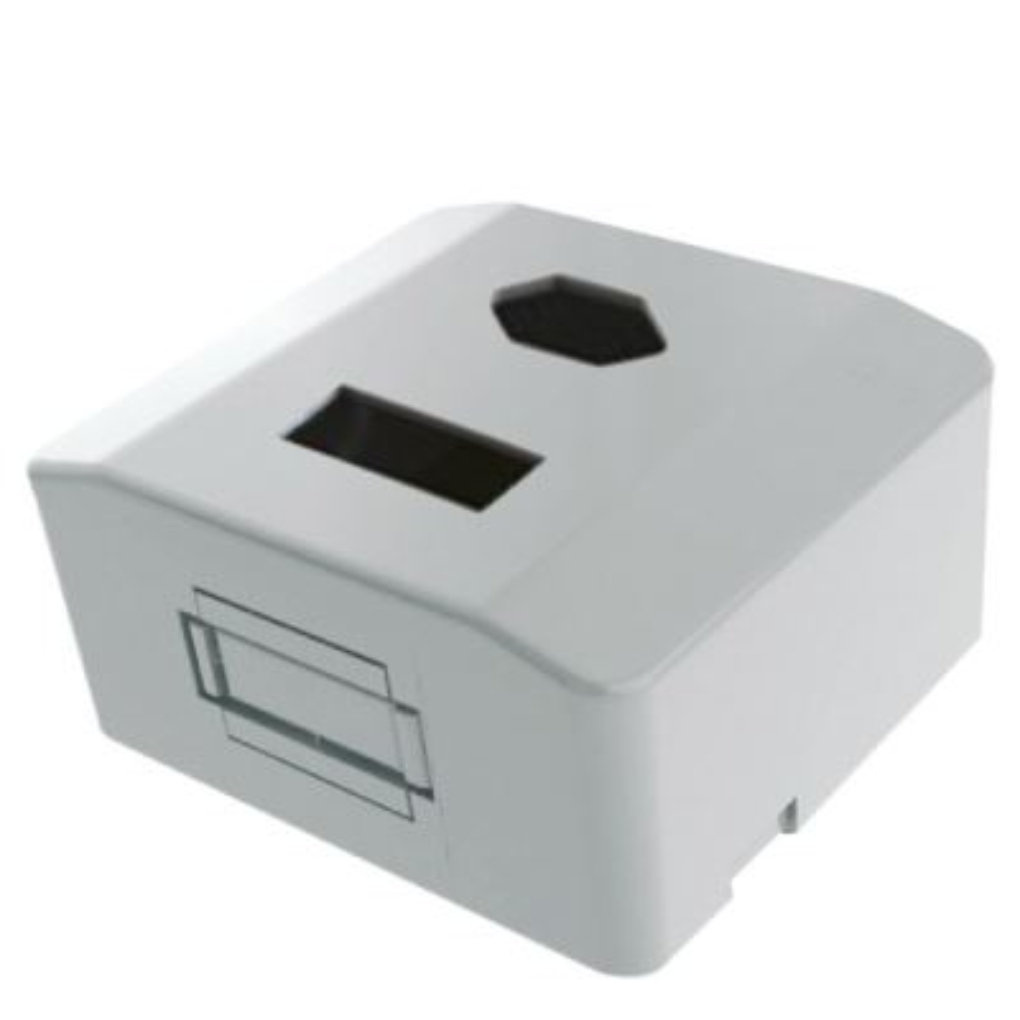 CAIXA AR-CONDICIONADO P/ 01 DISJUNTOR + TOMADA EMBUTIR TAF - Ref.7144