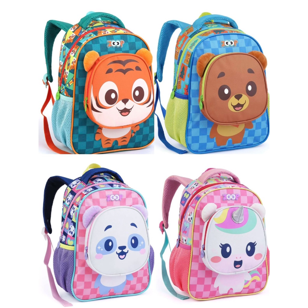 MOCHILA INFANTIL  13" MENINA OU MENINO em Oferta na Shopee