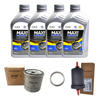 Kit Troca Óleo Revisão Novo Polo 1.0 Tsi Orig Vw 508 Shell em Oferta na Shopee