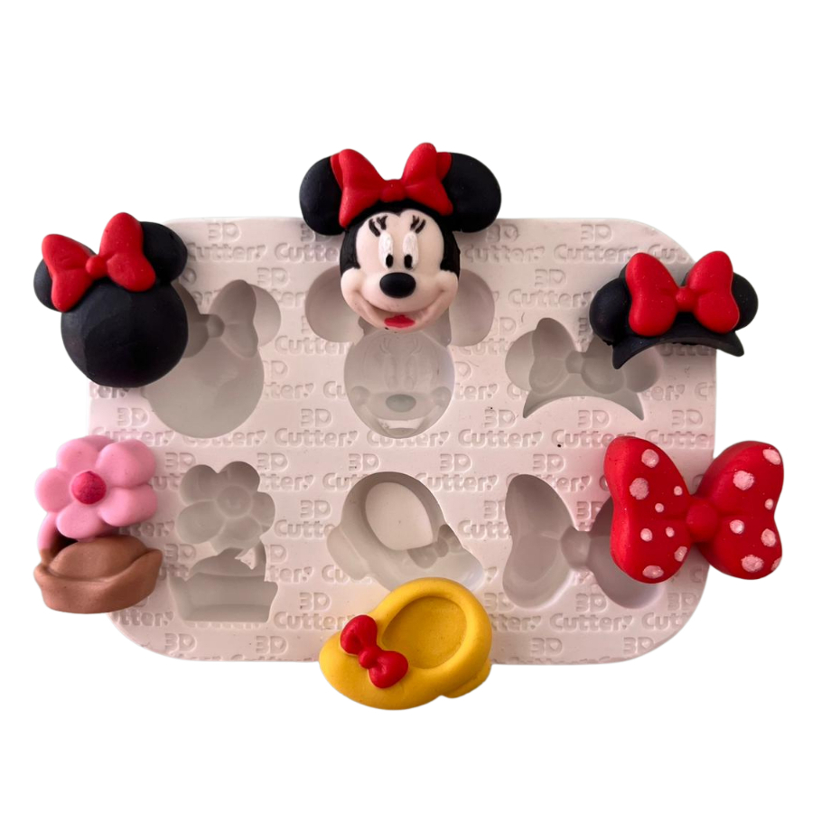 Molde de Silicone para apliques de Artesanato - Ratinha Mágica em Oferta na Shopee