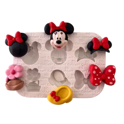 Molde de Silicone para apliques de Artesanato - Ratinha Mágica