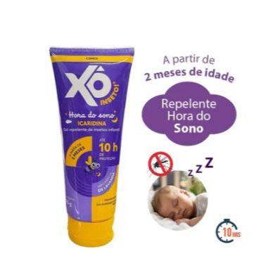 Repelente XO INSETO BABY ICARIDINA REPELENTE 95g em Oferta na Shopee