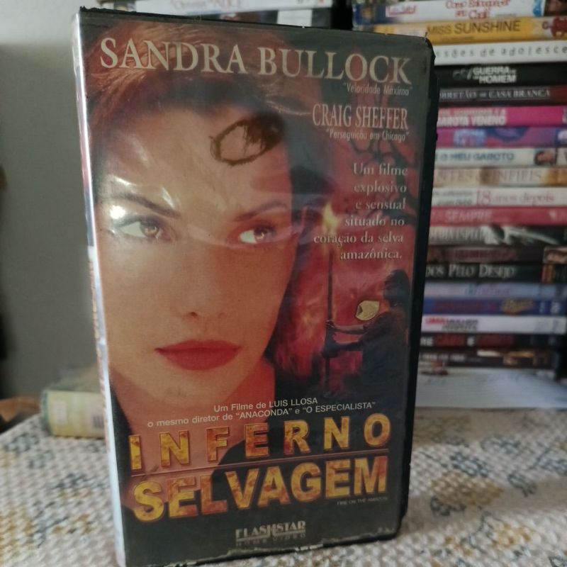 Fita VHS Inferno Selvagem Original