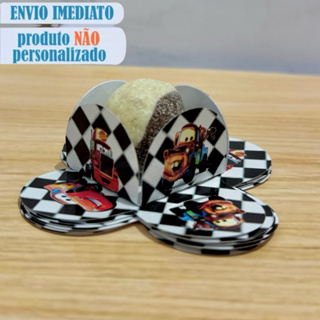 Forminha Personalizada para Docinho Carros Relampago McQueen Forminha temática para Brigadeiro Pétala festa aniversário em Oferta na Shopee
