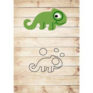 cortador lagartixa rapunzel em Oferta na Shopee