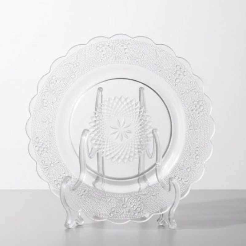 Prato fundo Transparente Star 22cm - DUMIAT em Oferta na Shopee