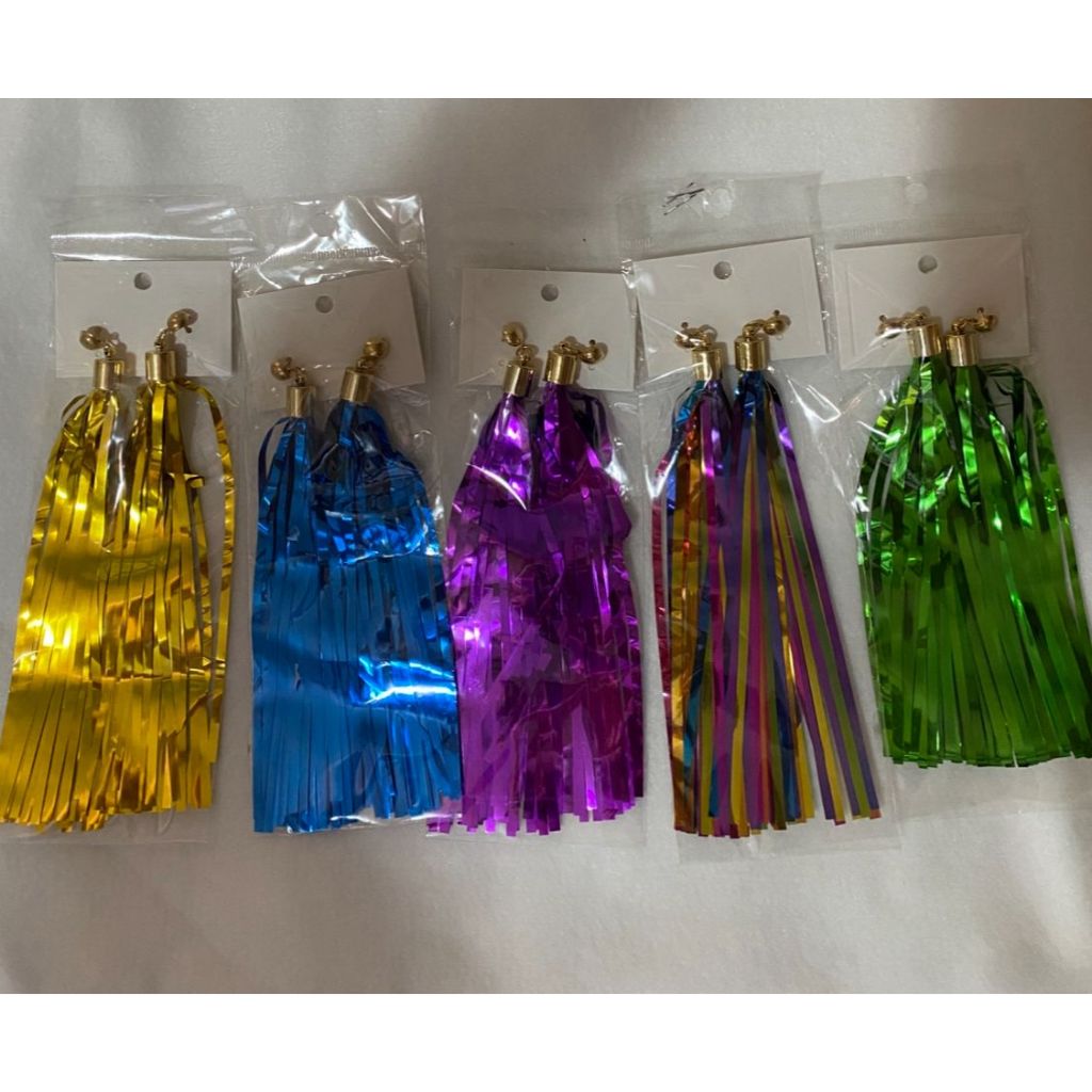 Brinco Colorido Carnaval em Oferta na Shopee