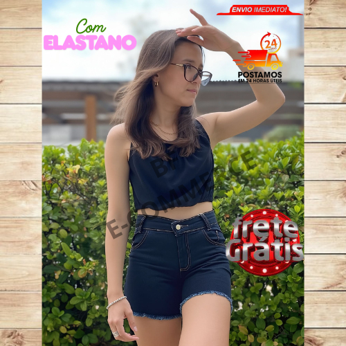👧✨ Shorts Jeans Infantil Feminino   | Conforto + Estilo + Liberdade 💕