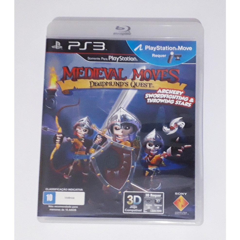 Medieval Moves Deadmund's Quest Ps3 original