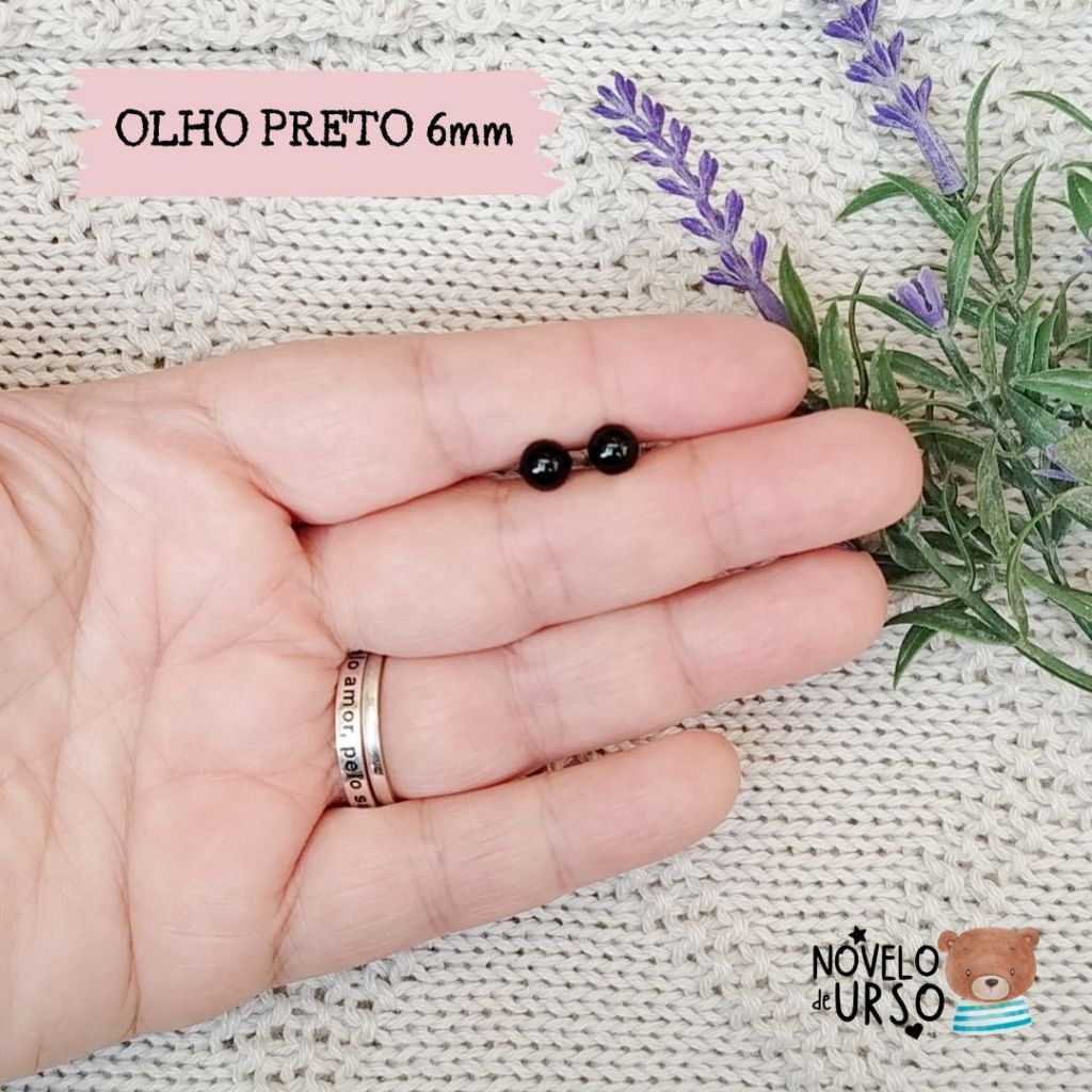 Olhos Amigurumi 6mm: Onde Comprar | BuscaProdutos