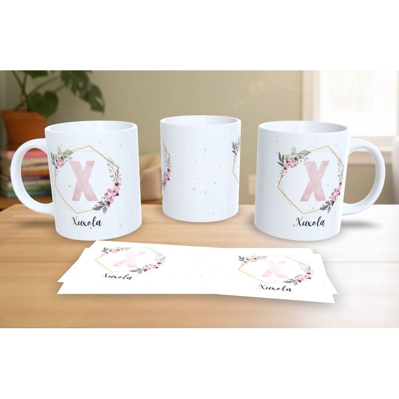 Caneca/Xícara de Cerâmica — Personalizada Com Seu Nome | Presente Criativo