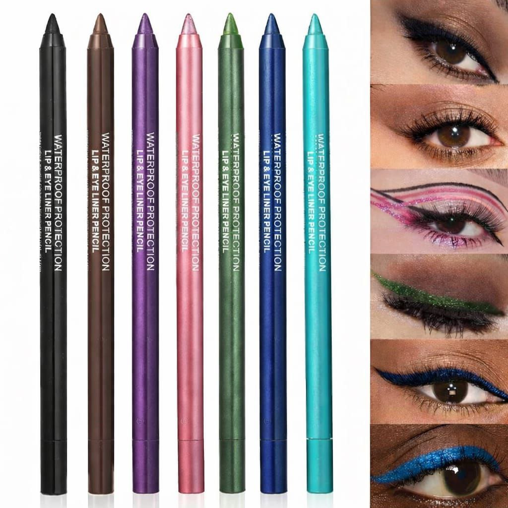Carnaval | Caneta de maquiagem Multifuncional Monocromática Eyeliner Eyeliner Pearl Glitter Eyeliner Gel