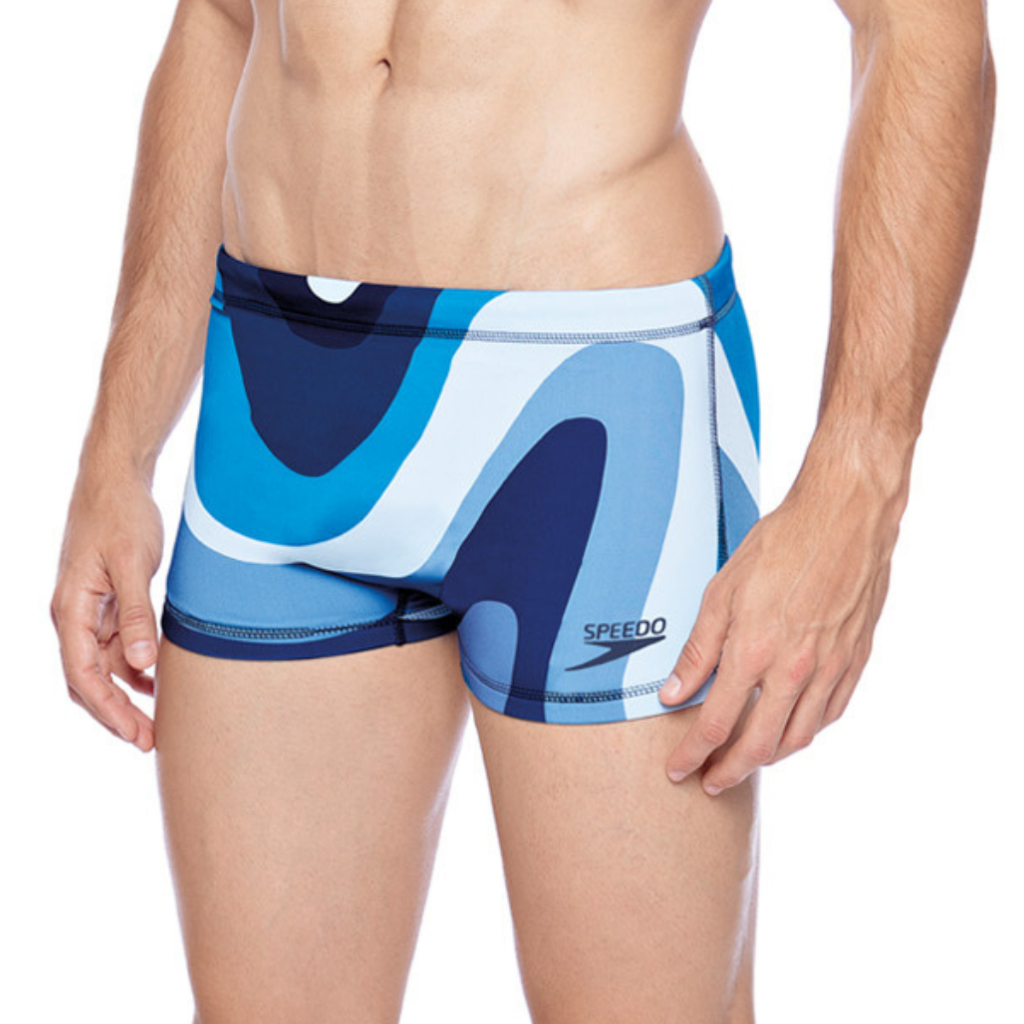 Sunga Boxer Hydroshort Beach Waves Adulto Speedo - AGUA MARINHA