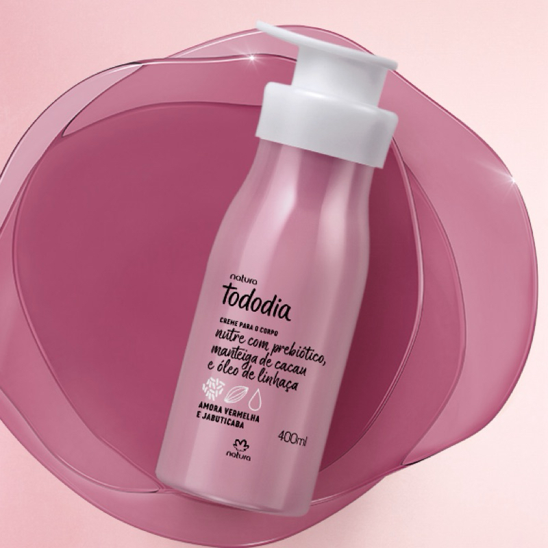 Hidratante Natura Tododia Amora Vermelha E Jabuticaba 400ml