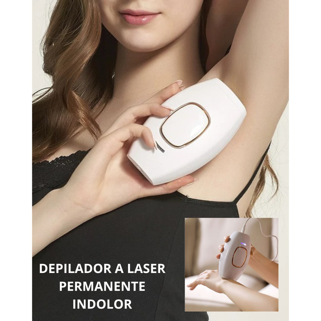 Depilador a Laser Permanente dos Pelos - INDOLOR E SEGURO- BIVOLT - DEPILAÇÃO FEMININA, CERA, DEPILAÇÃO DEFINITIVA