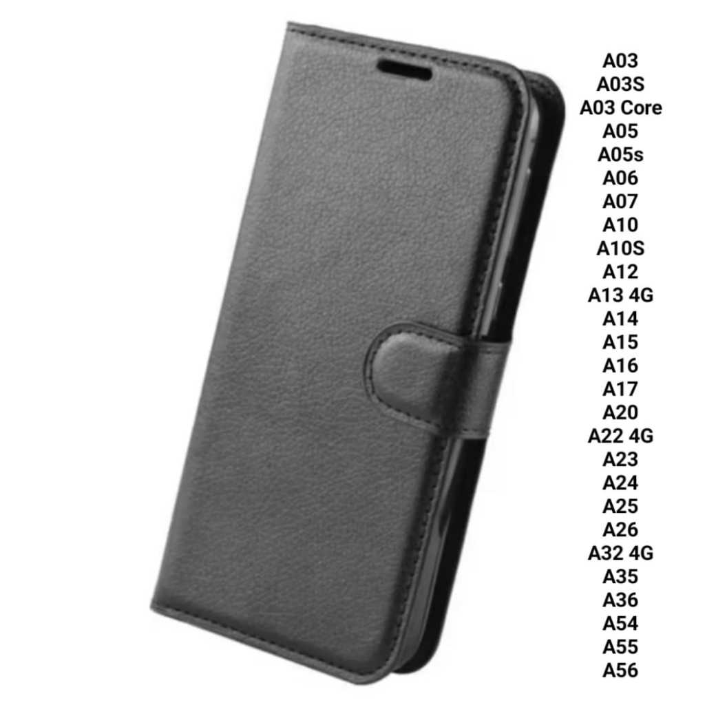 Capa Carteira com suporte para cartão Samsung A02/A02s/A03s/A03 core/A04/A04s/A04E/A05/A05s/A06/A07/A10/A10s/A12/A14/A15