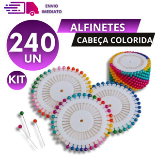 Alfinetes De Costura Cabeça Colorida Para Costura Patchwork Marcações Artesanatos. em Oferta na Shopee