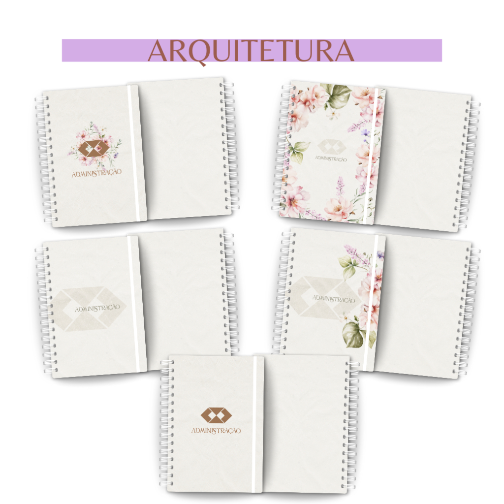Caderno Personalizado Profissão Arquitetura A5 | Nome na Capa, 100/200 Páginas, Presente Criativo e Exclusivo