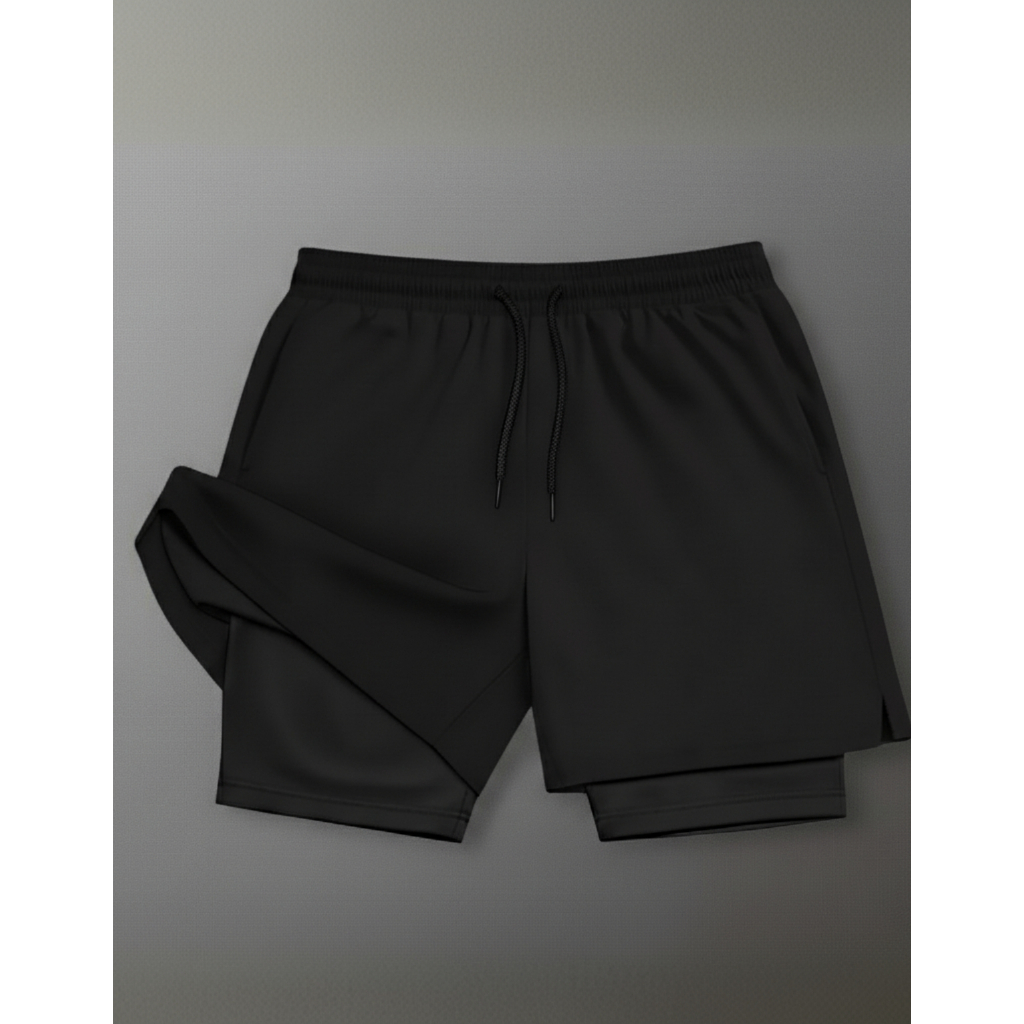 Bermuda De Compressão Elastano Lisa Corrida Academia luta corrida