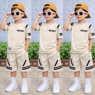 Conjunto Infantil Dry Fit Menino NASA Verão Camiseta e Bermuda Leve 4 a 14 Anos em Oferta na Shopee