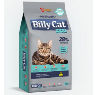 Ração Billy cat CASTRADO 10kg e 15kg em Oferta na Shopee