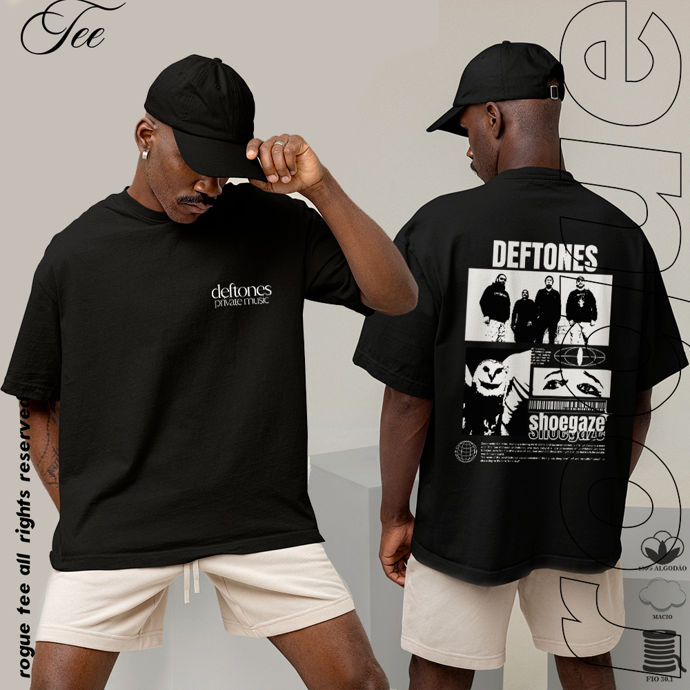 Camiseta Básica 100% Algodão Banda De Rock Metal Alternativo Deftones Shoegazes 2026 Unissex Tee em Oferta na Shopee