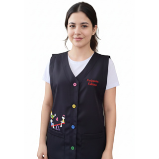 Jaleco Fem/ Professora / bordado Park/ personalizado nome em Oferta na Shopee