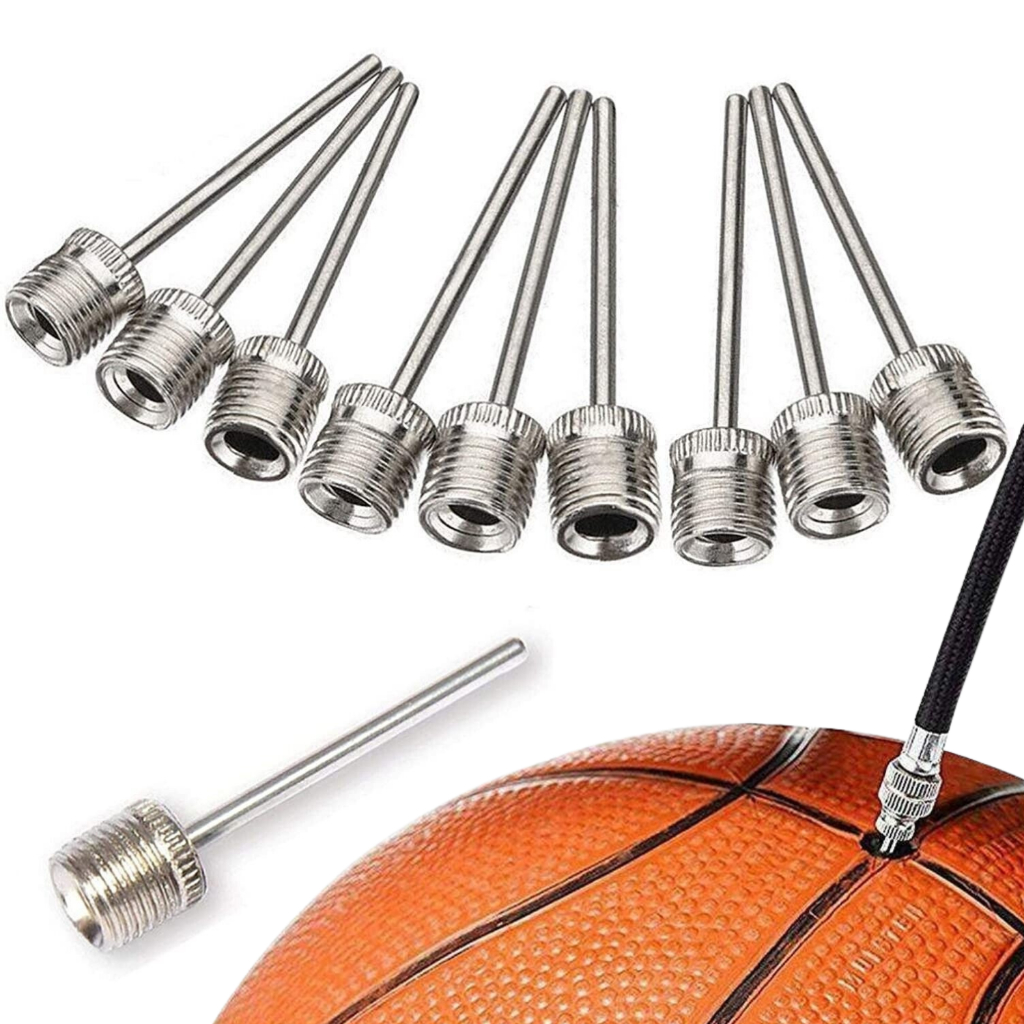 Kit 12 Bicos Para Bomba De Ar Inflar Encher Bolas Universal