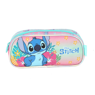 Estojo Escolar Stitch Organizador Pens Disney Oficial Luxcel em Oferta na Shopee