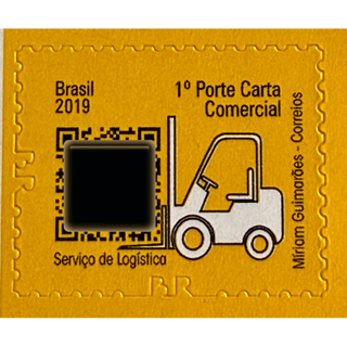 10 selos de primeiro porte Amarelo em Oferta na Shopee