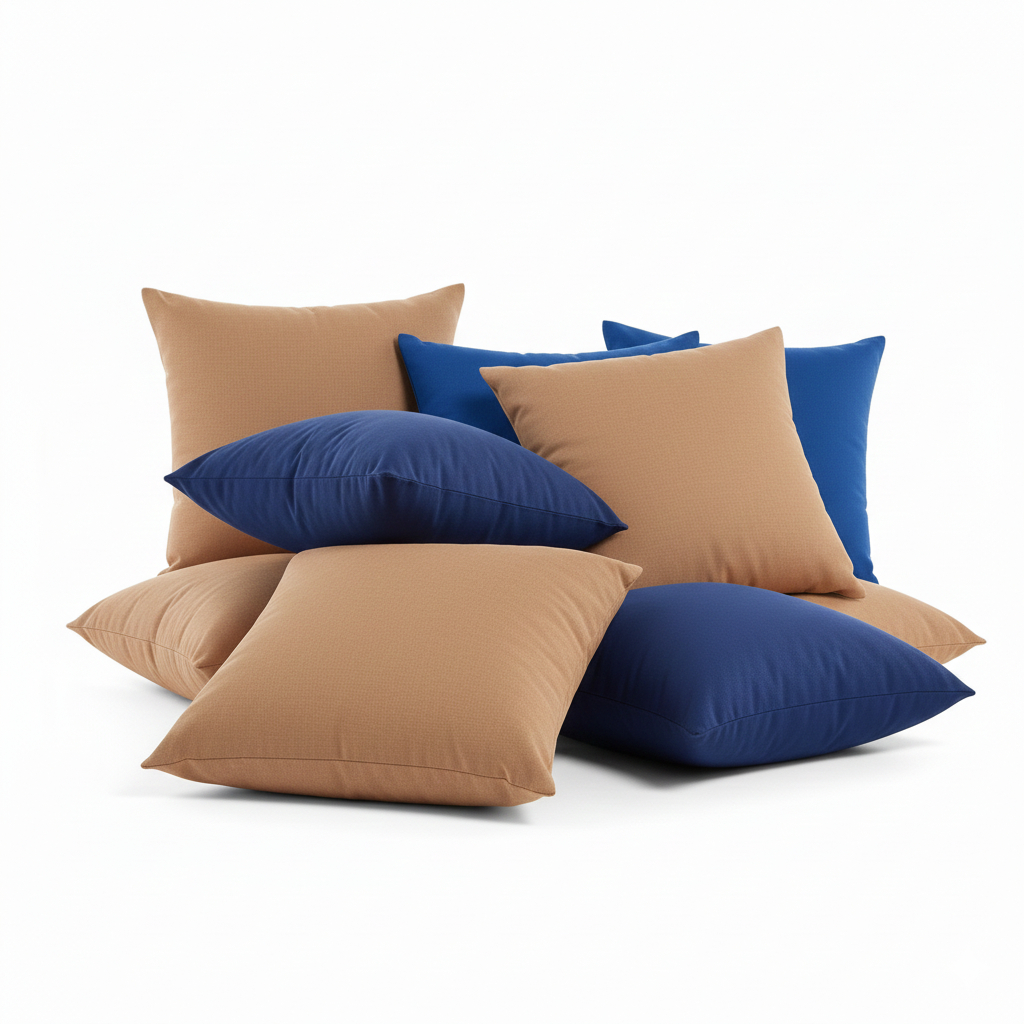 Kit Com 4 Capas de Almofada Tecido Micropercal Liso 40 cm x 40 cm Para Sala Sofá Moderna Toque Macio em Oferta na Shopee