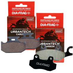 Kit Pastilhas de Freio Fazer 250 2005-2015 Diafrag